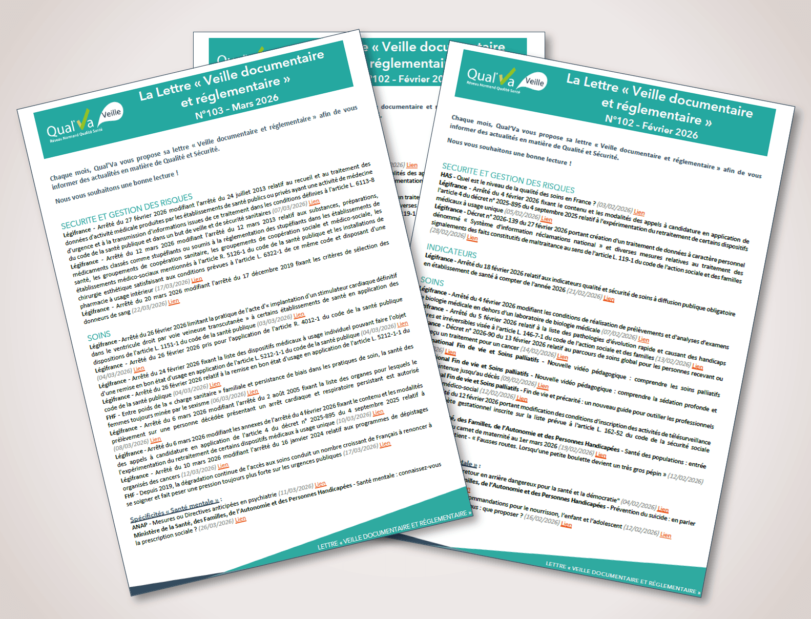 Actualité veille mensuelle